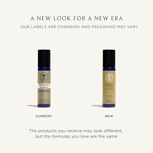 Neal's Yard Remedies to Roll Relaxation - Comforting Scent Essential Oil Blend - 9ml - Unwind On The Go - New