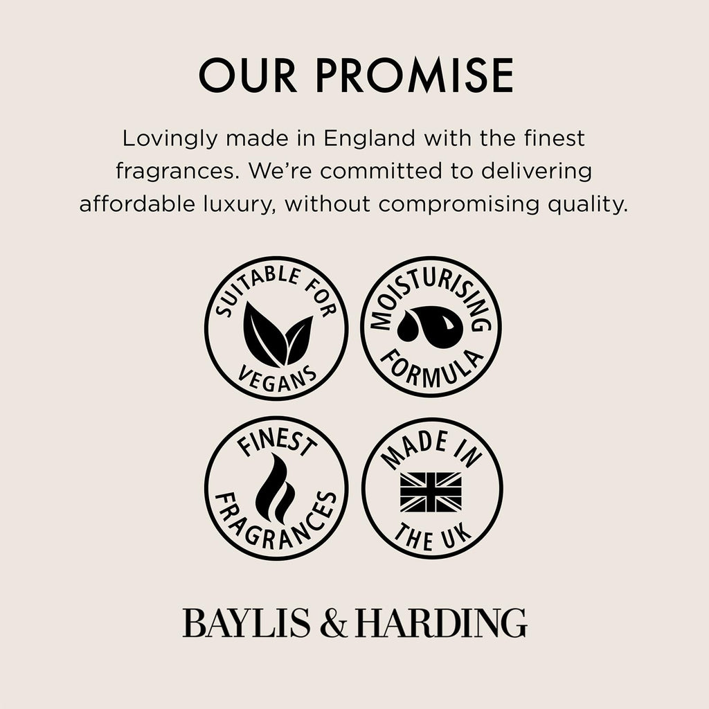 Baylis & Harding Royale Garden Luxury Hand Wash 500ml - 6 Pack Liquid Soap Refill Bulk Set - Damaged Box