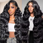 12 Inch Bob Wig Human Hair 13x4 Lace Front Wigs Body Wave - Natural Black Short Hair Wig for Women - New