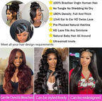 12 Inch Bob Wig Human Hair 13x4 Lace Front Wigs Body Wave - Natural Black Short Hair Wig for Women - New