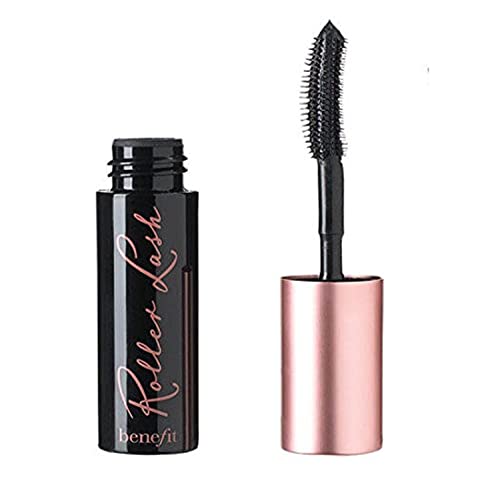 Benefit Roller Lash Mascara - Super Curling & Lifting Mini - Black 3.0g - Travel Size Eye Makeup - Damaged Box