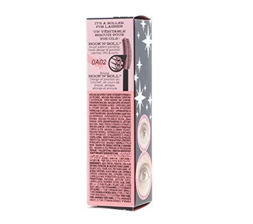 Benefit Roller Lash Mascara - Super Curling & Lifting Mini - Black 3.0g - Travel Size Eye Makeup - Damaged Box