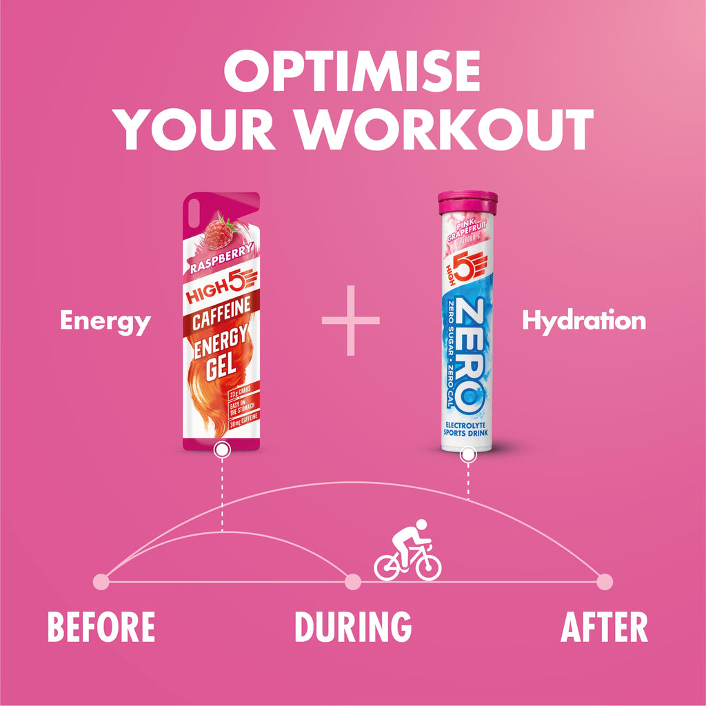 HIGH5 ZERO Electrolyte Tablets - Pink Grapefruit - 160 Tabs - Hydration Drink Tabs - Sports Recovery Effervescent Tablets - Damaged Box - BBE 05/2028