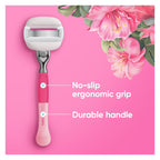 Gillette Venus ComfortGlide Tropical Razor for Women - 1 Handle & 3 Refill Blades - Smooth Shave - Damaged Box