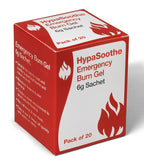 Safety First Aid HypaSoothe Emergency Burn Gel - 20x 6g Sachets - Soothing Relief First Aid Kit Essential - Like New - BBE 01/2029