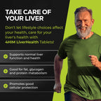 4 HIM LiverHealth Tablets - Choline 90mg, Artichoke 450mg - 10-in-1 Complex Supplement for Liver Support - Like New - BBE 09/2026