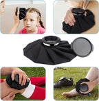 Ice Pack Bags Hot Cold Therapy Set 3 Pack - 6" 9" 11" Reusable Leakproof Compress for Pain Relief Injuries - Very Good