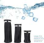 Ice Pack Bags Hot Cold Therapy Set 3 Pack - 6" 9" 11" Reusable Leakproof Compress for Pain Relief Injuries - Very Good