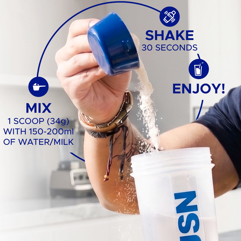 USN BlueLab 100% Whey Protein Powder - Strawberry Flavour - 908g - 26 Servings - Muscle Growth & Recovery - New - BBE 05/2028