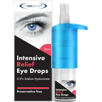 Eye Doctor Intensive Dry Eye Drops - 0.3% Sodium Hyaluronate - Eyedrops 10ml - Dry Eye Relief Solution - New - BBE 03/2029