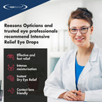Eye Doctor Intensive Dry Eye Drops - 0.3% Sodium Hyaluronate - Eyedrops 10ml - Dry Eye Relief Solution - New - BBE 03/2029