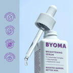 BYOMA Brightening Serum - Barrier Repair Face Serum - 30ml Skincare - New