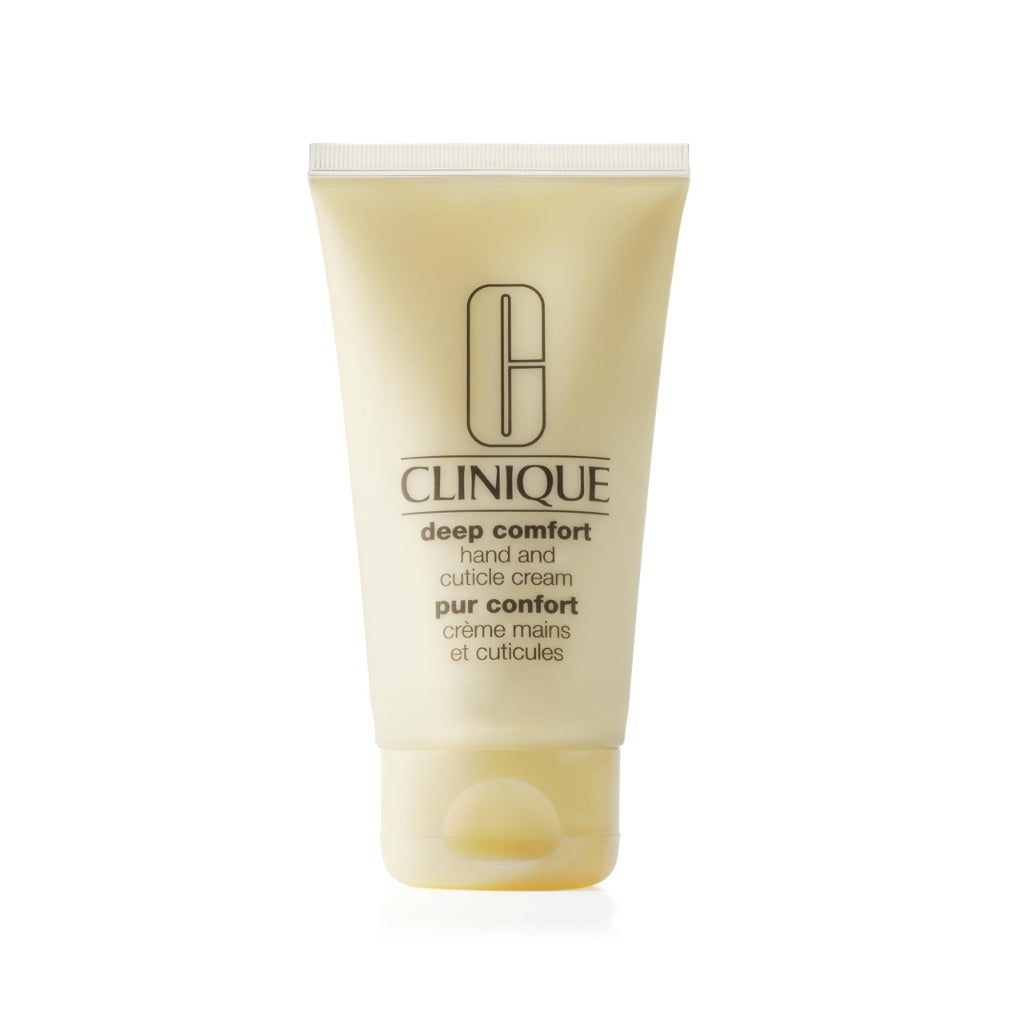 Clinique Daily Deep Comfort Hydrating Cuticle & Hand Cream - Hyaluronic Acid, Glycerin Formula - New