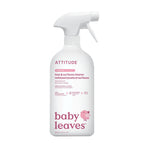 ATTITUDE Toy and Surface Cleaner - Unscented Baby Household Products - 800 mL Pack of 3 - EWG Verified Vegan Plant-Based - Damaged Box
