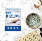 Pure Epsom Salts Magnesium Sulphate Bath Salt - 5 kg Pack of 2 - Soaking Flakes Muscle Relaxant Recovery - Damaged Box