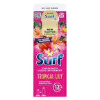 Surf Tropical Lily Laundry Washing Liquid Detergent 24 Washes 648ml - Joy-Infused Fragrance Essential Oils Clean Results - New