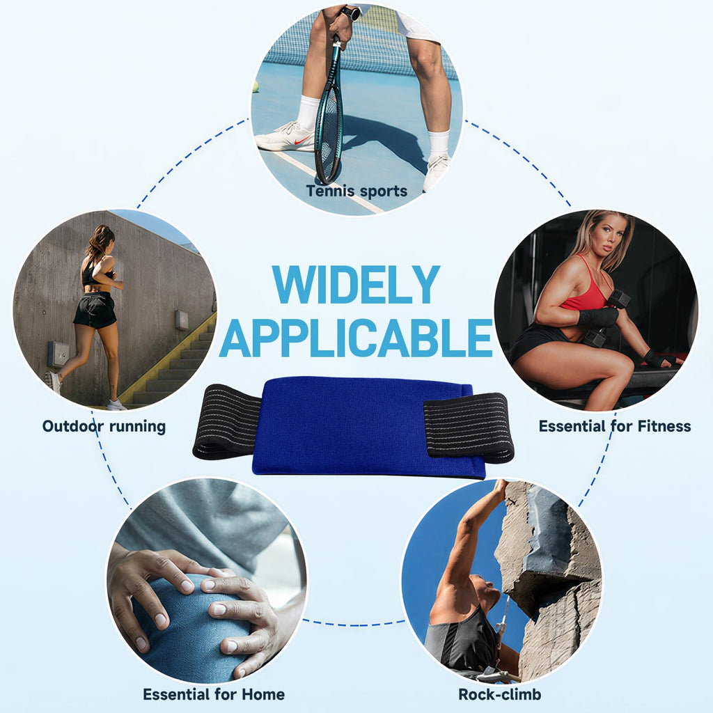 BICAREE Reusable Gel Ice Packs - Cold Compress for Injuries, Muscle Pain, Sports Recovery - 3-Piece Set - Damaged Box