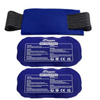 BICAREE Reusable Gel Ice Packs - Cold Compress for Injuries, Muscle Pain, Sports Recovery - 3-Piece Set - Damaged Box