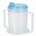 Life Healthcare Adult Drinking Cup with Lid & Spout - 300ml - Elderly Aid - Spill Proof Beaker Mug - Damaged Box