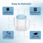Life Healthcare Adult Drinking Cup with Lid & Spout - 300ml - Elderly Aid - Spill Proof Beaker Mug - Damaged Box