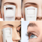 Rio Wow LASH PRO Heated Eyelash Curler - Rechargeable, LED Display, 3 Temp Modes, Smart Silicone Pads, 10s Quick Heat-Up - Damaged Box