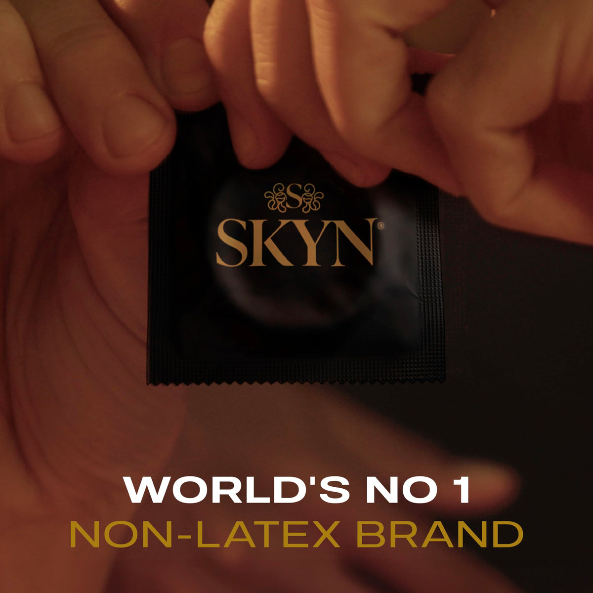 SKYN Extra Lube Condoms - Regular Size - Latex Free - Pack of 10 - Non Latex Condoms for Sensitive Skin - New - BBE 07/2029