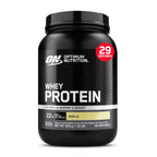 Optimum Nutrition Gold Standard 100% Whey Protein Powder Vanilla 870g - Muscle Growth & Maintenance Concentrate - New - BBE 03/2028