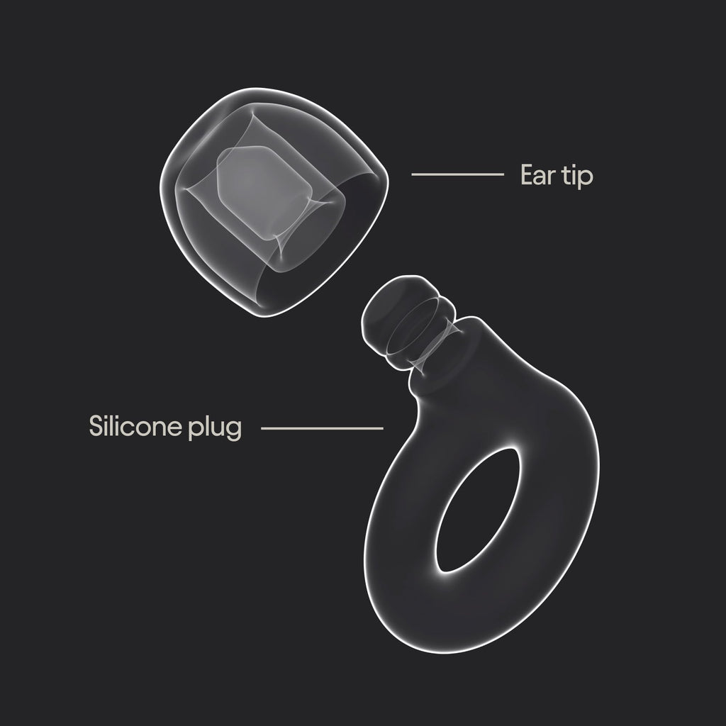 Loop Quiet 2 Ear Plugs - Reusable Hearing Protection for Sleep - Mint Green - Ultra-Comfy Noise Reduction - New