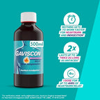 Gaviscon Original Aniseed Flavour Liquid 500ml Heartburn Indigestion Relief Oral Solution - New - BBE 02/2028