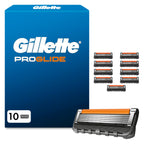 Gillette ProGlide Razor Blade Refills for Men - 10 Count Cartridges - Shaving Blades - Damaged Box