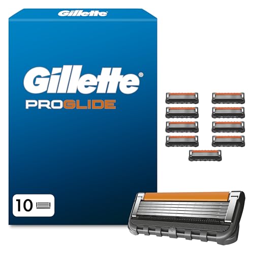Gillette ProGlide Razor Blade Refills for Men - 10 Count Cartridges - Shaving Blades - Damaged Box