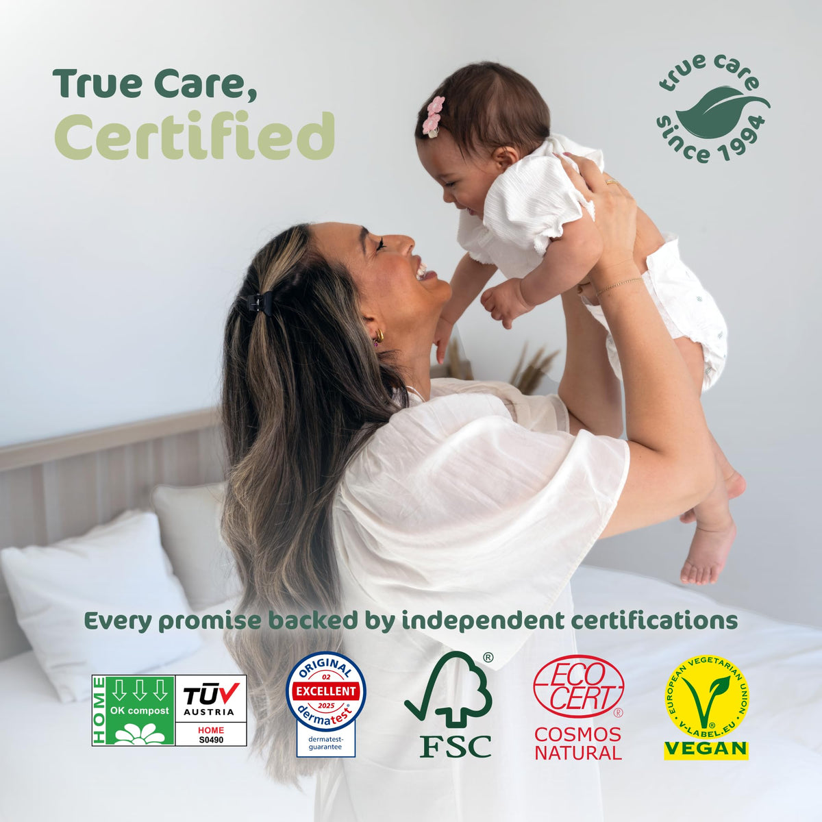 Naty Baby Wipes for Sensitive Skin - 98% Water - 672 Count - 12 Packs - Eco-Friendly Plant-Based Newborn Wipes - Like New