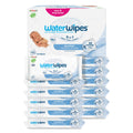WaterWipes Sensitive+ Newborn & Baby Wipes - 99.9% Water, Unscented - 12 Pack Bulk Multipack - BBE 02/2028