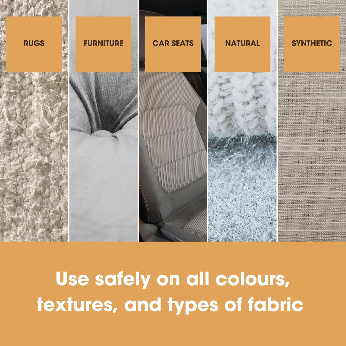 Furniture Clinic Carpet Upholstery Protector Spray - 500ml Fabric Water Stain Repellent for Sofas Car Seats Shoes - Very Good