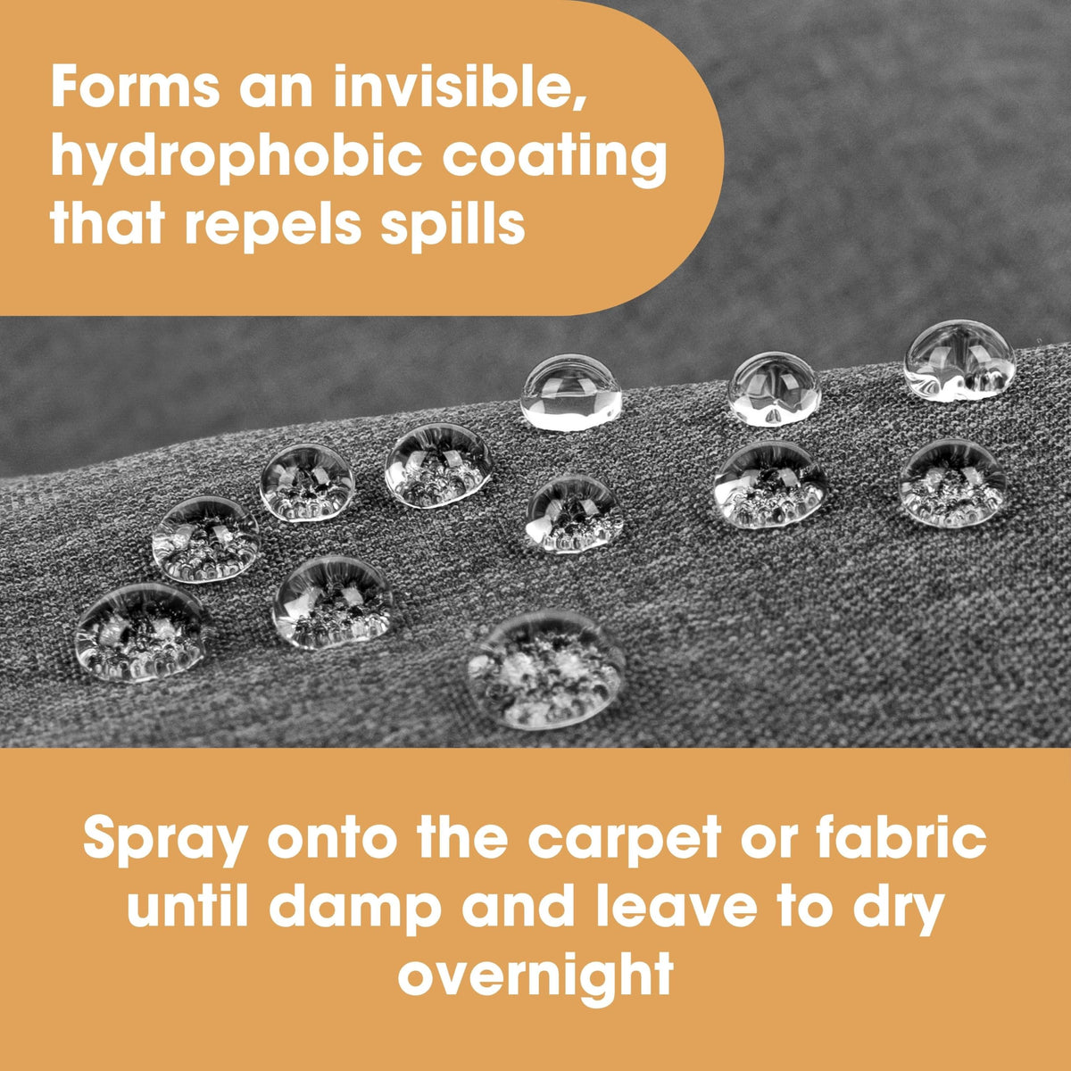 Furniture Clinic Carpet Upholstery Protector Spray - 500ml Fabric Water Stain Repellent for Sofas Car Seats Shoes - Very Good