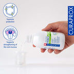 Curaprox Perio Plus Protect Mouthwash - Swiss Designed Oral Rinse - 200ml (assuming standard size) - Damaged Box - BBE 09/2028