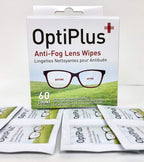 Hilco Anti-Fog Spectacle Lens Wipes - 60 Count Box - Glasses & Goggles Cleaner - Damaged Box