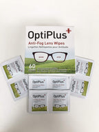 Hilco Anti-Fog Spectacle Lens Wipes - 60 Count Box - Glasses & Goggles Cleaner - Damaged Box
