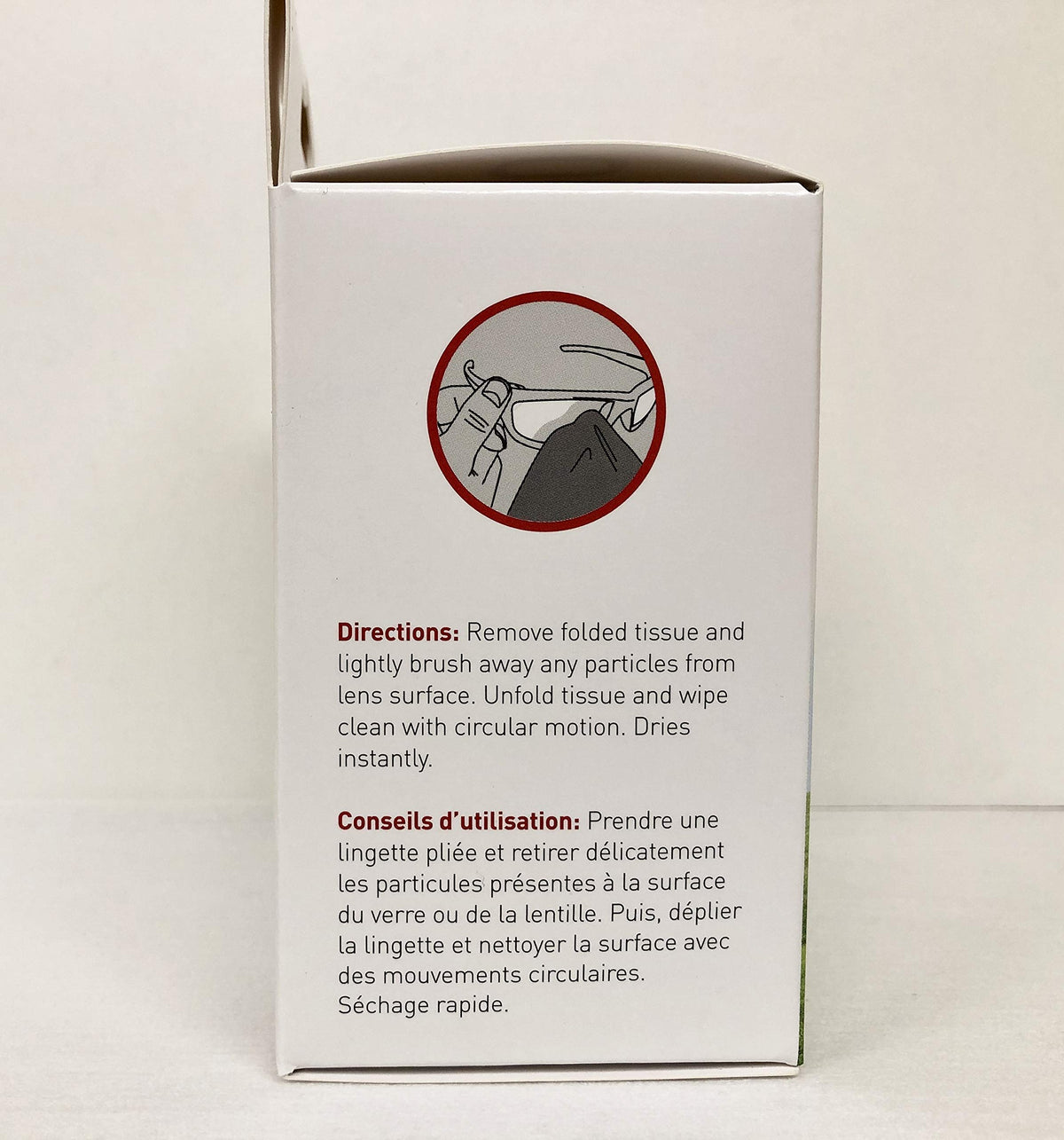 Hilco Anti-Fog Spectacle Lens Wipes - 60 Count Box - Glasses & Goggles Cleaner - Damaged Box