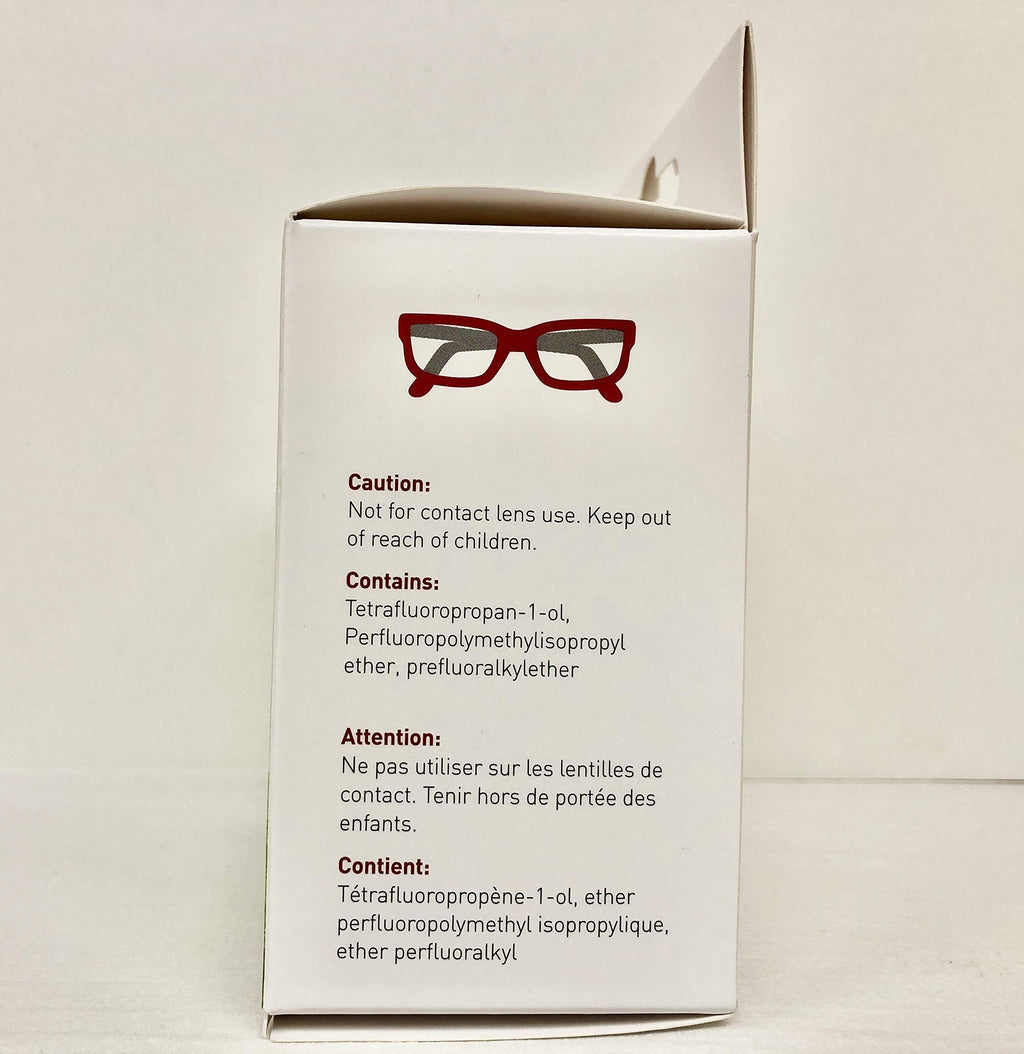 Hilco Anti-Fog Spectacle Lens Wipes - 60 Count Box - Glasses & Goggles Cleaner - Damaged Box