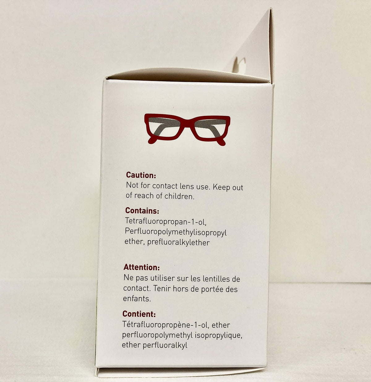 Hilco Anti-Fog Spectacle Lens Wipes - 60 Count Box - Glasses & Goggles Cleaner - Damaged Box