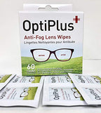 Hilco Anti-Fog Spectacle Lens Wipes - 60 Count Box - Glasses & Goggles Cleaner - Damaged Box