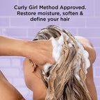 Noughty Wave Hello Curl Defining Shampoo - Curly Hair - 1 Litre - Vegan Cruelty-Free Haircare - New