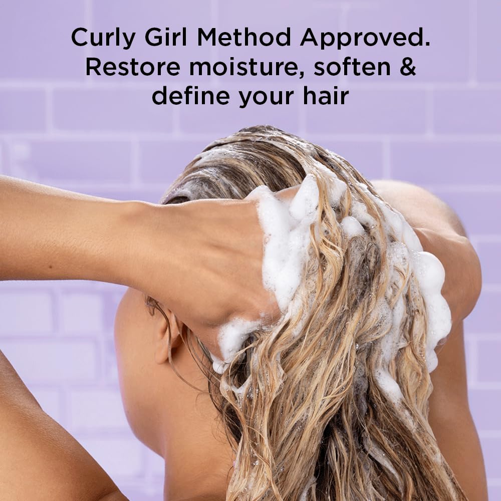 Noughty Wave Hello Curl Defining Shampoo - Curly Hair - 1 Litre - Vegan Cruelty-Free Haircare - New