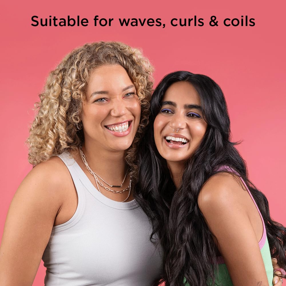 Noughty Wave Hello Curl Defining Shampoo - Curly Hair - 1 Litre - Vegan Cruelty-Free Haircare - New