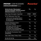 Powerbar Protein Plus Low Sugar Bar - Chocolate Brownie - 16x 35g - High Protein Snack Bar - New - BBE 04/2026