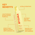 BYOMA Creamy Jelly Cleanser - Makeup Remover Face Wash - 175ml - Excess Oil Control - Skincare - Damaged Box