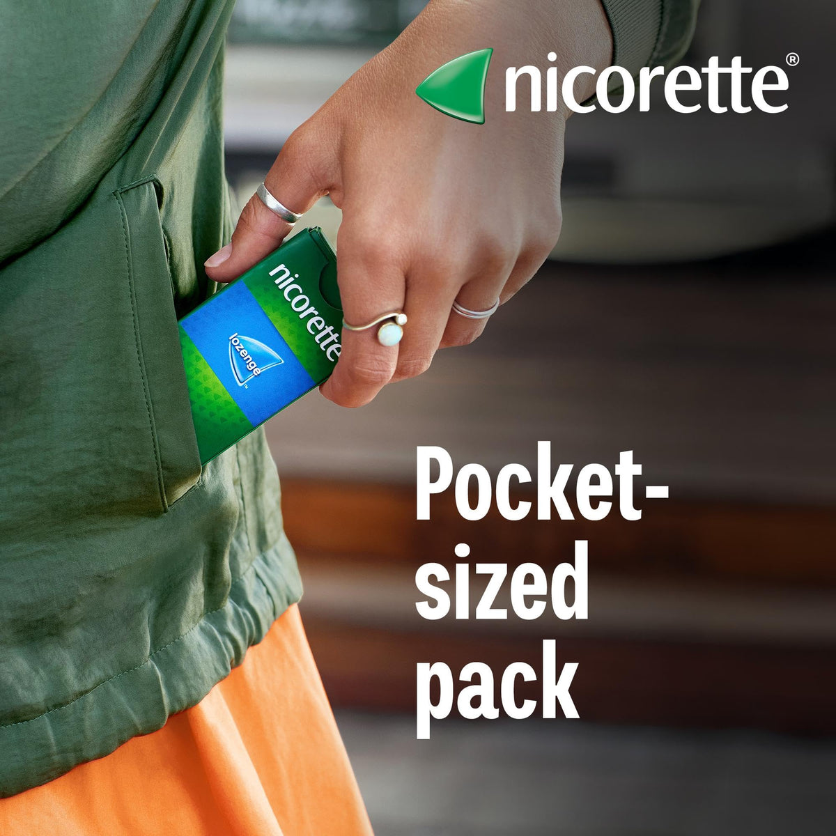 Nicorette Fruit Lozenge 2mg - 160 Pieces (4x40) - Nicotine Stop Smoking & Vaping Aid Dual-Layer Fruity Flavour - Damaged Box - BBE 03/2029