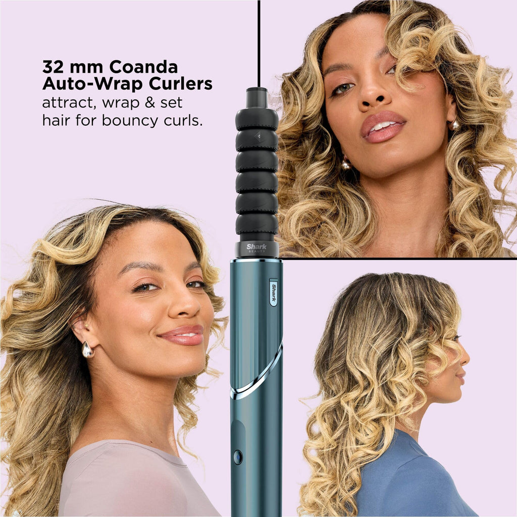 Shark FlexStyle HD456TLUK 5-in-1 Air Styler & Hair Dryer - No Heat Damage Multi-Styler Hair Tool - Damaged Box