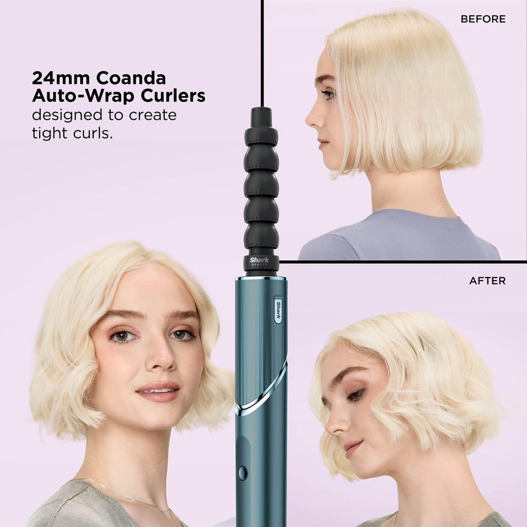 Shark FlexStyle HD456TLUK 5-in-1 Air Styler & Hair Dryer - No Heat Damage Multi-Styler Hair Tool - Damaged Box